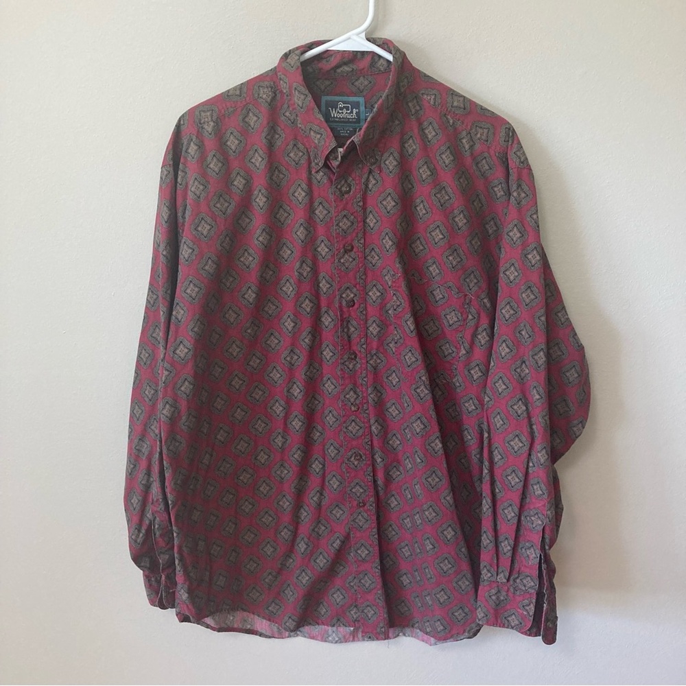 Vintage Woolrich Button Down L